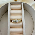 Sunshine and Rainbows ☀️ 🌈 (Vintage 18KT Yellow Gold 1.25 CTW Natural Diamond Band)
