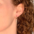 A Dagger in the Heart 💔🗡️ (Pre-loved 14KT Yellow Gold Blade Drop Earrings)